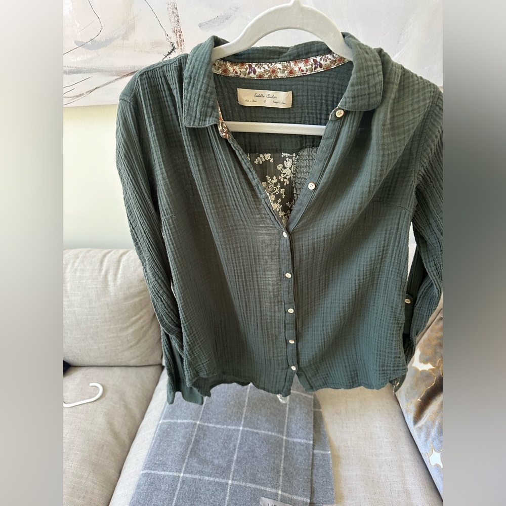 Anthropolgie top size Small brand Isabella Sinclair